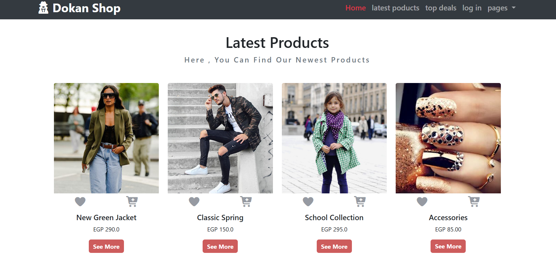 Dokan Store Website